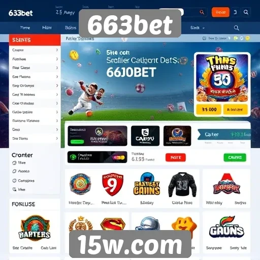 Acessibilidade e interface do site 663bet são destaque